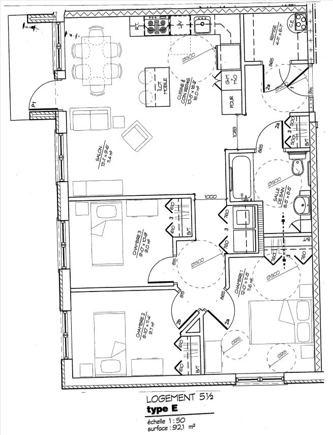 PlanLogement E 5 5