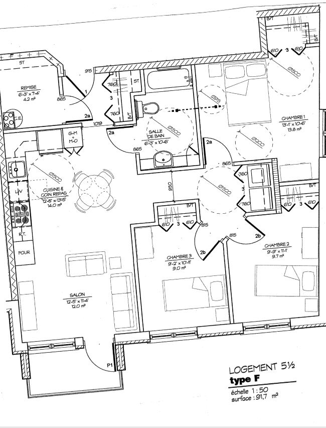 PlanLogement F 5 5